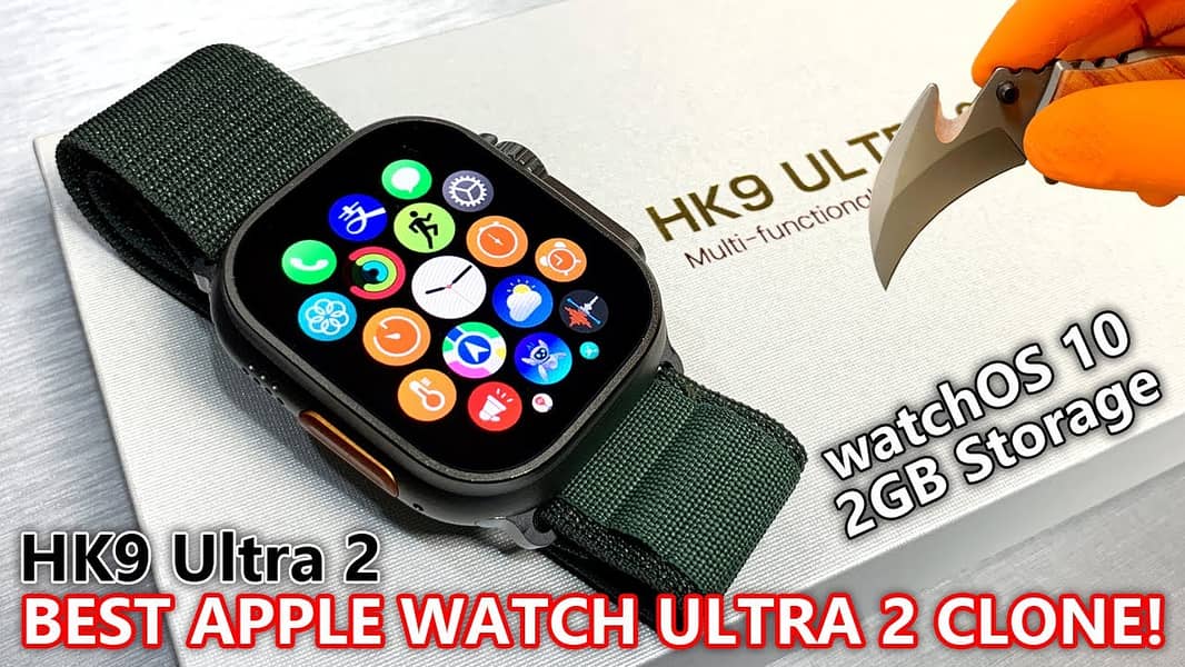 AppleLogo Smartwatch/s9 ultra/Sim watch/Series 9/watch9max/7in1strap 10