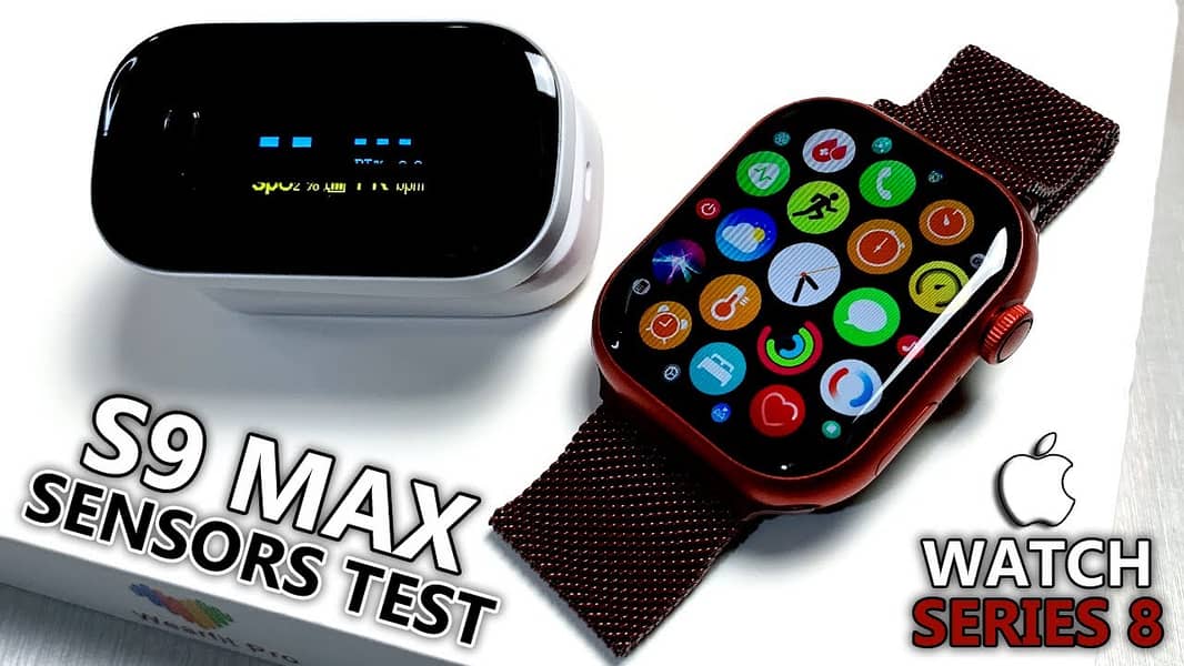 AppleLogo Smartwatch/s9 ultra/Sim watch/Series 9/watch9max/7in1strap 12