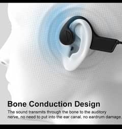 X7 Bone Conduction Headphones Wireless Bt 5.0