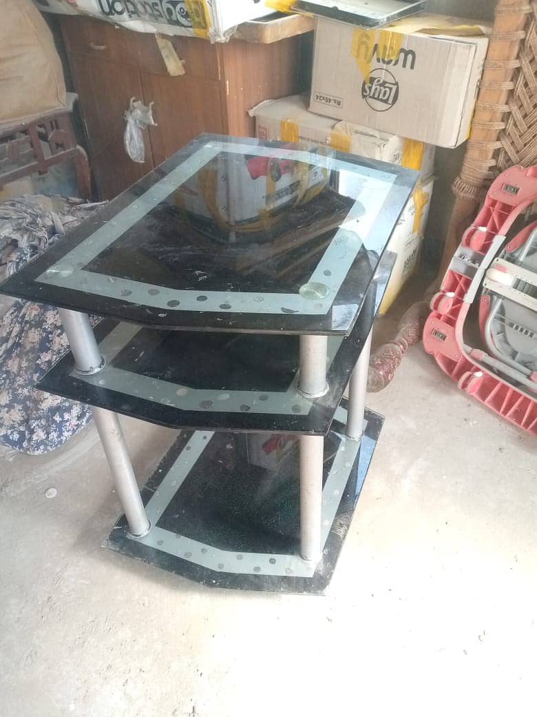 Tv Table Glass made 2
