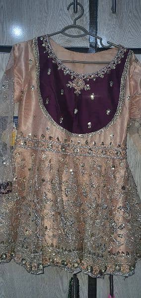 Short Frock With lehenga. . . . . . wear only once. . unique style. . 2