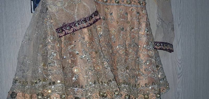 Short Frock With lehenga. . . . . . wear only once. . unique style. . 3
