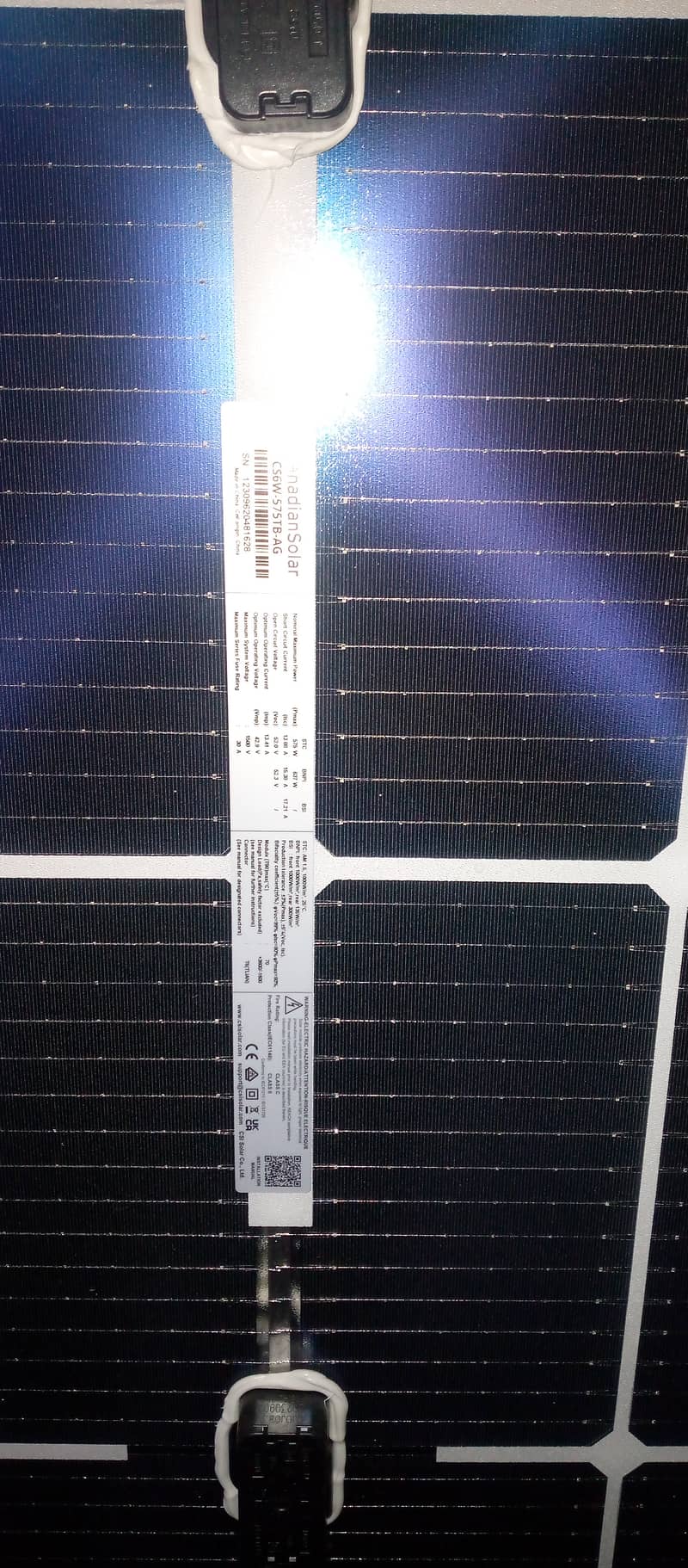 Canadian Solar N Type Bifical 570 watt 8