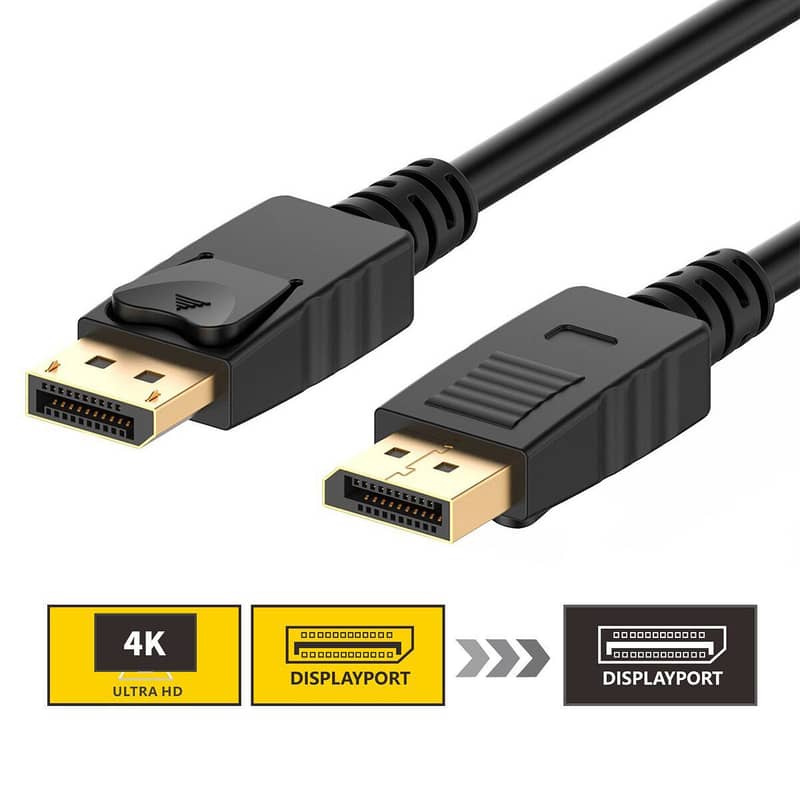 HDMI | DVI-D | VGA | DP Cable | Mini DP to Display Port Cable 0