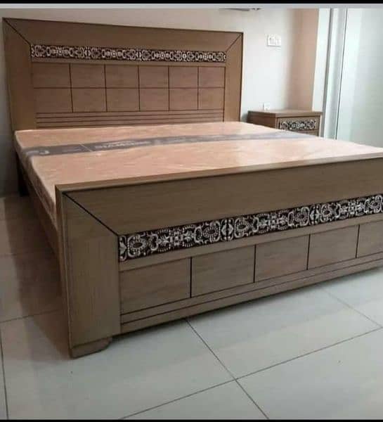 Full room furniture / bed room set / king size double bed / wooden bed 2