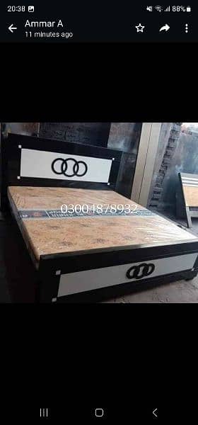 Full room furniture / bed room set / king size double bed / wooden bed 10