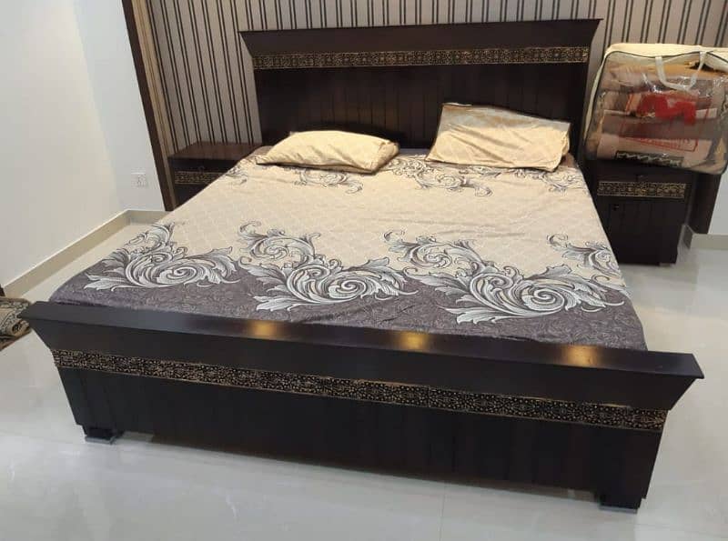 Full room furniture / bed room set / king size double bed / wooden bed 18