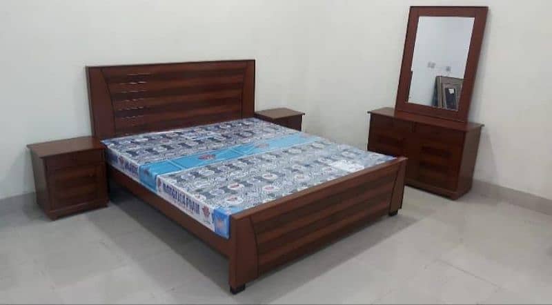 Full room furniture / bed room set / king size double bed / wooden bed 19