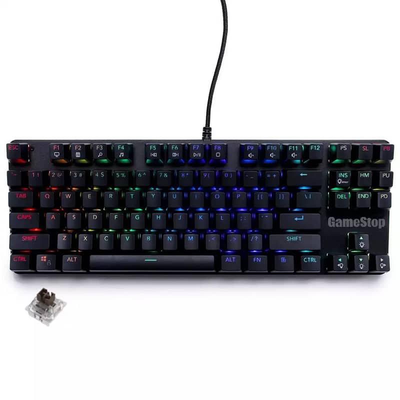GameStop Full ARGB Gaming Mechanical Keyboard - Tenkeyless – 87 keys 3