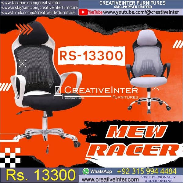 imported Executive office chair and Table desk study Computer CEO Mesh 17