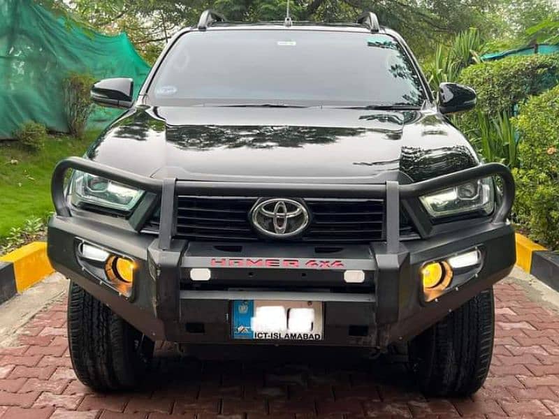 Revo Vigo Fortuner ironman Hamer Bumper 5