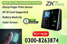 ZKTeco Time Attendance Machine K50 (1 Year Warranty of the System)