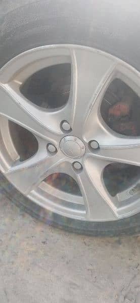 15 inch rims and tyres exchanged 1