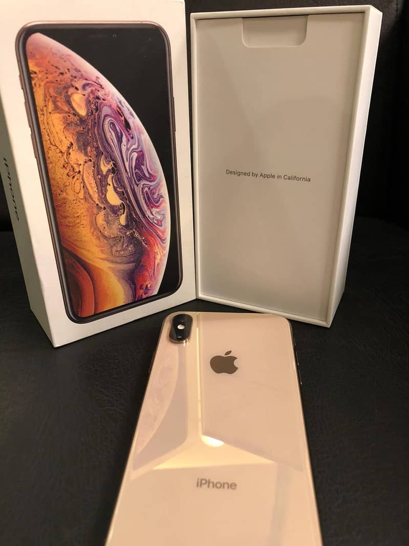 Iphone XS Gold 256 GB PTA Official - Mobile Phones - 1081619392