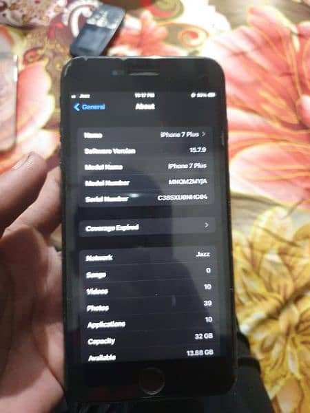 iphone 7plus official pta approved urgent sale 1