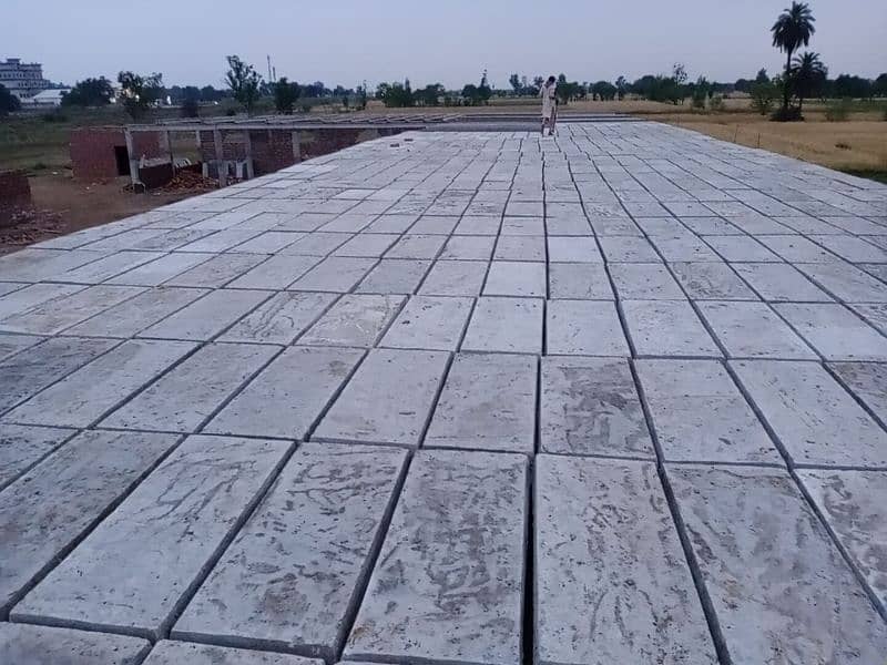 precast boundary wall/ boundary wall/Girders, slabs, control shed roof 3