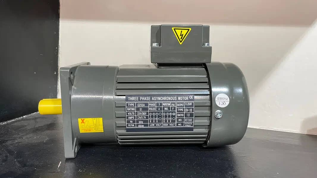 Brand New |Gear Motors |Motors| Small & Medium Reduction Motor |VFD’s 8