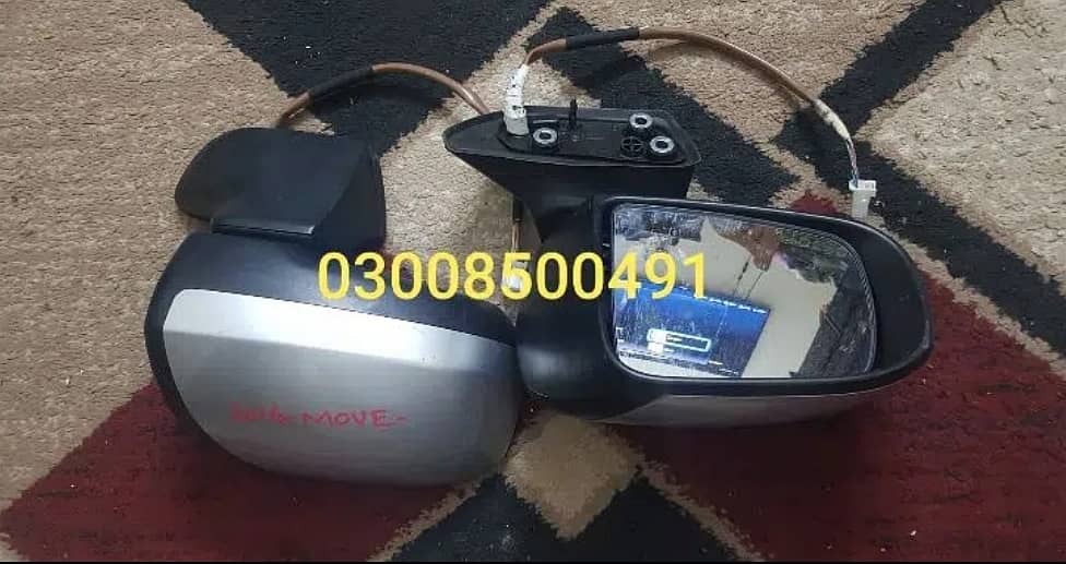 Suzuki Alto Lapin Hid Headlights side mirror air pump dash cam originl 9