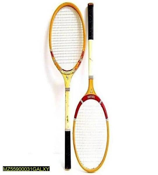 pair of badminton rackets 1