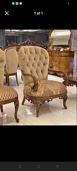 Best quality wooden chairs available on Taqi furniture 3