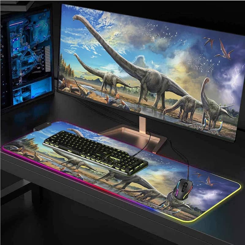 RGB Gaming Mouse Pad,Oversized 12 Lighting Mode 3