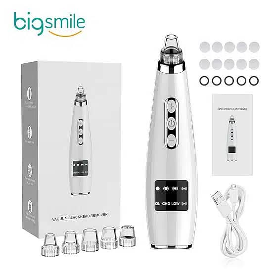 Blackhead Remover Vacuum Removal for Facial Pore Cleaner 0
