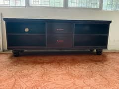 Console Table Placed Under Tv