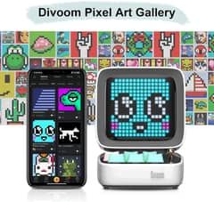 Divoom Ditoo-Pro Retro Pixel Art Bluetooth Speaker + Game