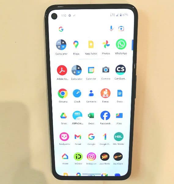 Google Pixels 4a 5g 6/128 official PTA Approved 10/10 doule sim 3