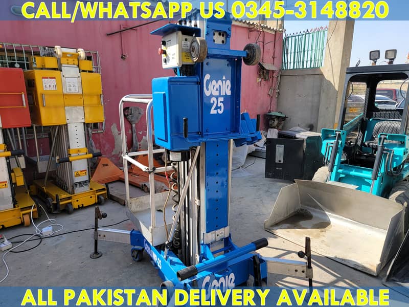 31 Ft Vertical Mast Personnel Lift | Man Lift | Scissor Lift for Sale 2