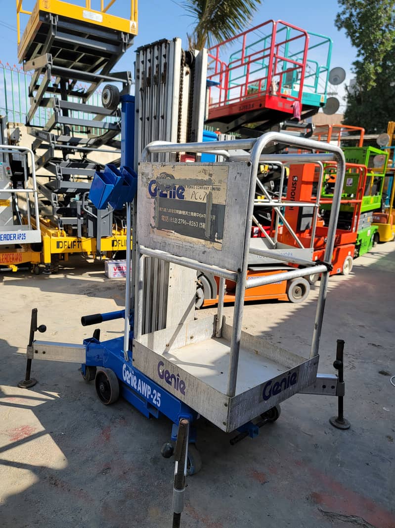 31 Ft Vertical Mast Personnel Lift | Man Lift | Scissor Lift for Sale 13