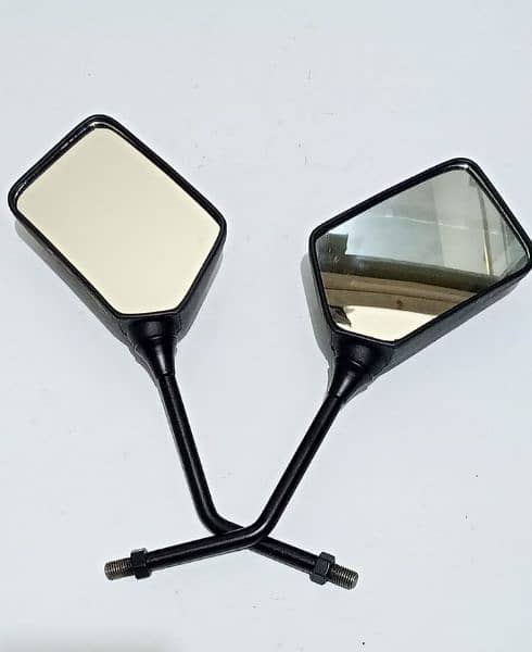 Suzuki Bike Side Mirror Pair 0