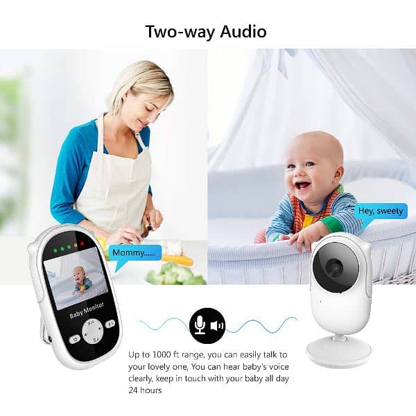 wifi Wireless Video Baby Monitor with Night Vision 6