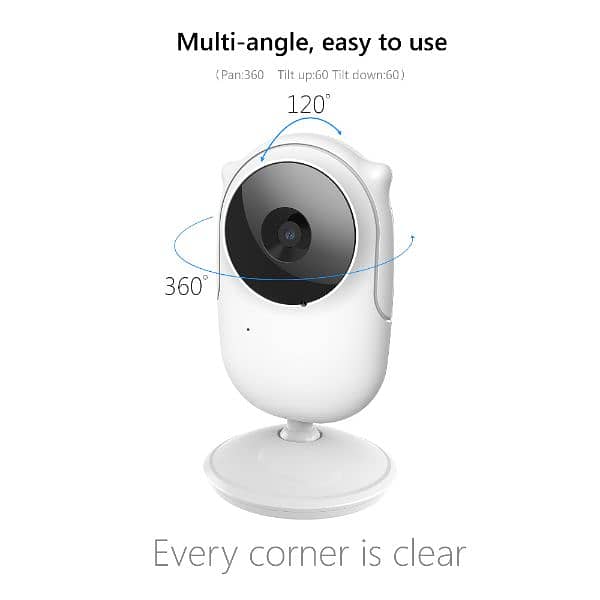 wifi Wireless Video Baby Monitor with Night Vision 8