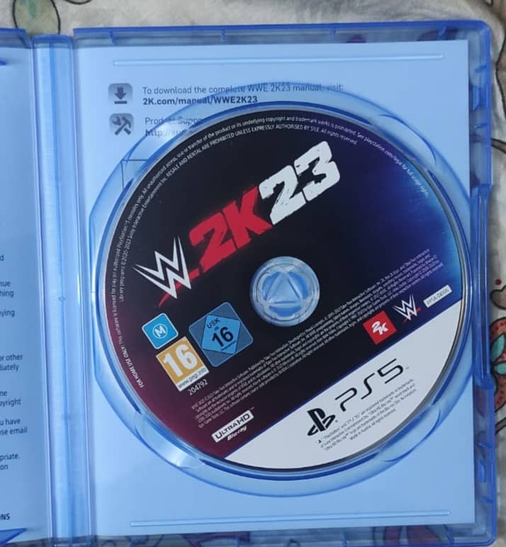 PS5 WWE 2K23 Disc 1