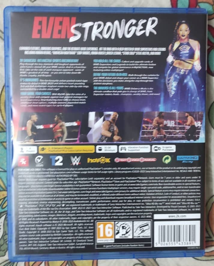 PS5 WWE 2K23 Disc 2