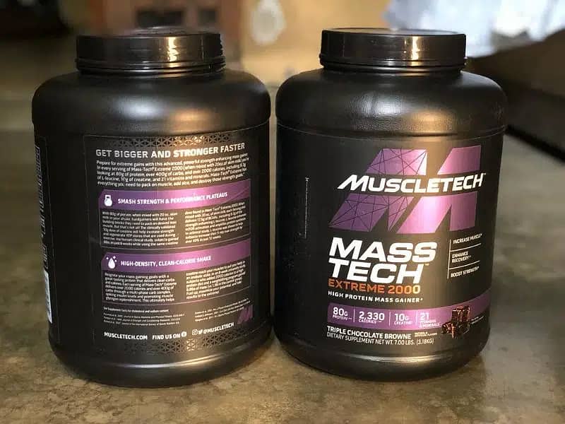 Masstech Extreme High Protein Mass Gainer - Imported not Local 4