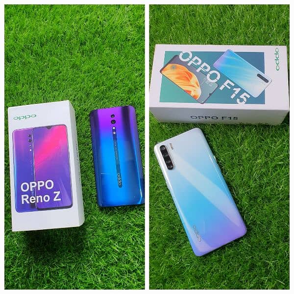 Oppo F15 8Gb 256Gb ,OPPO Reno Z  8/256Gb ( Display Fingerprint ) 10/10 0