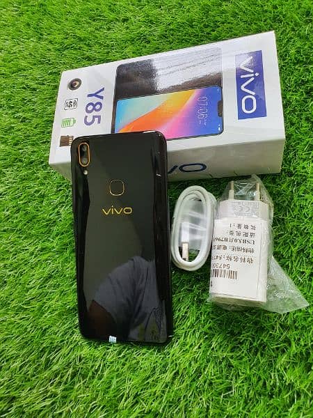 Vivo Y85 4gb 64Gb Dual  (Fingerprint Fresh) With Box Charger 10/10 1