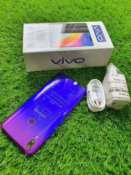 Vivo Y85 4gb 64Gb Dual  (Fingerprint Fresh) With Box Charger 10/10 6