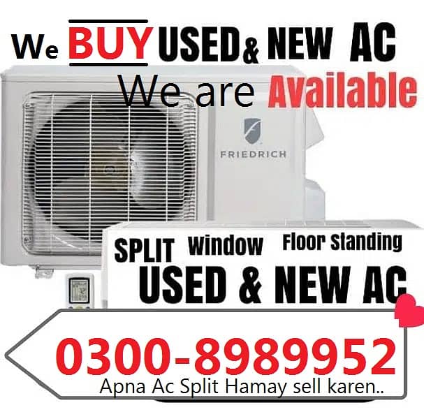 Apne Old ( Split AC's & Window AC ) Best Price mei Hamay Sell kijiye 4