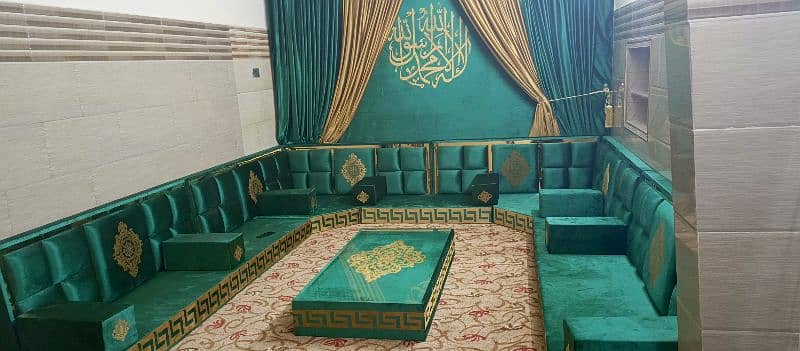 majlis sofa/Arabic Majlis/Arbi Sofa/ running foot 03044333349 1