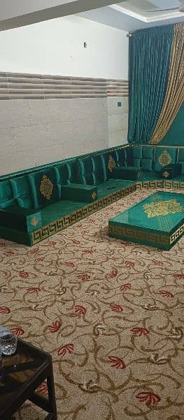 majlis sofa/Arabic Majlis/Arbi Sofa/ running foot 03044333349 3