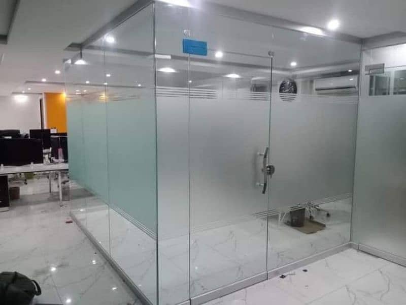 Aluminium Windows / Aluminium Glass Partitions / Tempered Glass Cabins 11