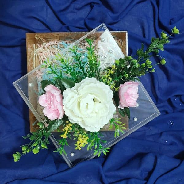 Wedding Card | Gift | Tag's | acrylic box | Wedding Box 2