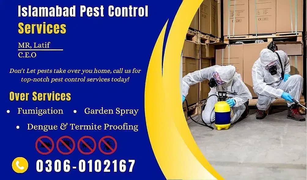 Pest Control/Termite Control/Fumigation Spray/Deemak Control Services 2