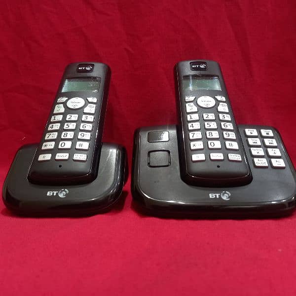 twin Wireless intercom with landline 12