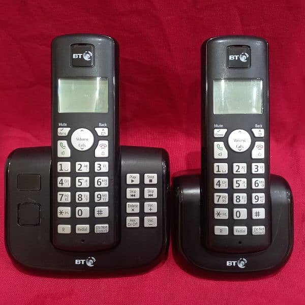 twin Wireless intercom with landline 18