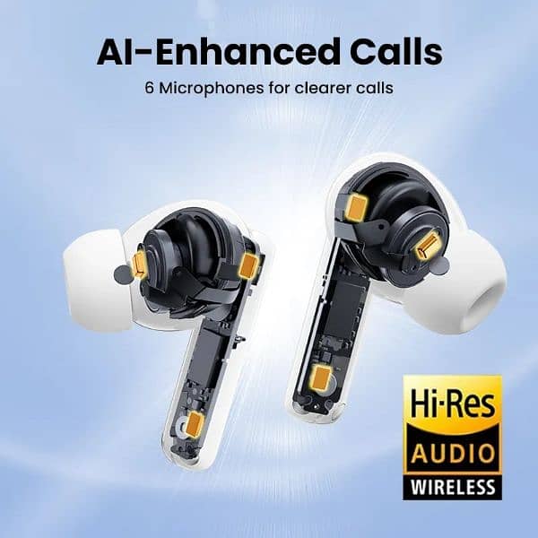 UGREEN HiTune T6 ANC TWS Wireless Earbuds 3