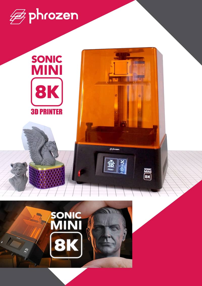 Phrozen Sonic Mini 8K Resin 3D Printer 3